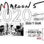Concierto de Maroon 5 en el Foro Sol 2020